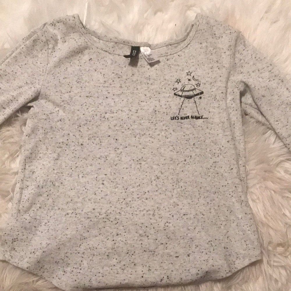 Forever 21 long-sleeve crop top